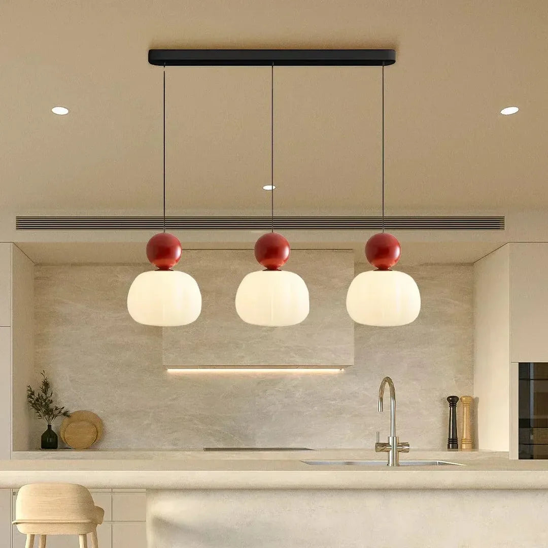 Nowoczesna Okrągła Kolorowa Lampa Wisząca