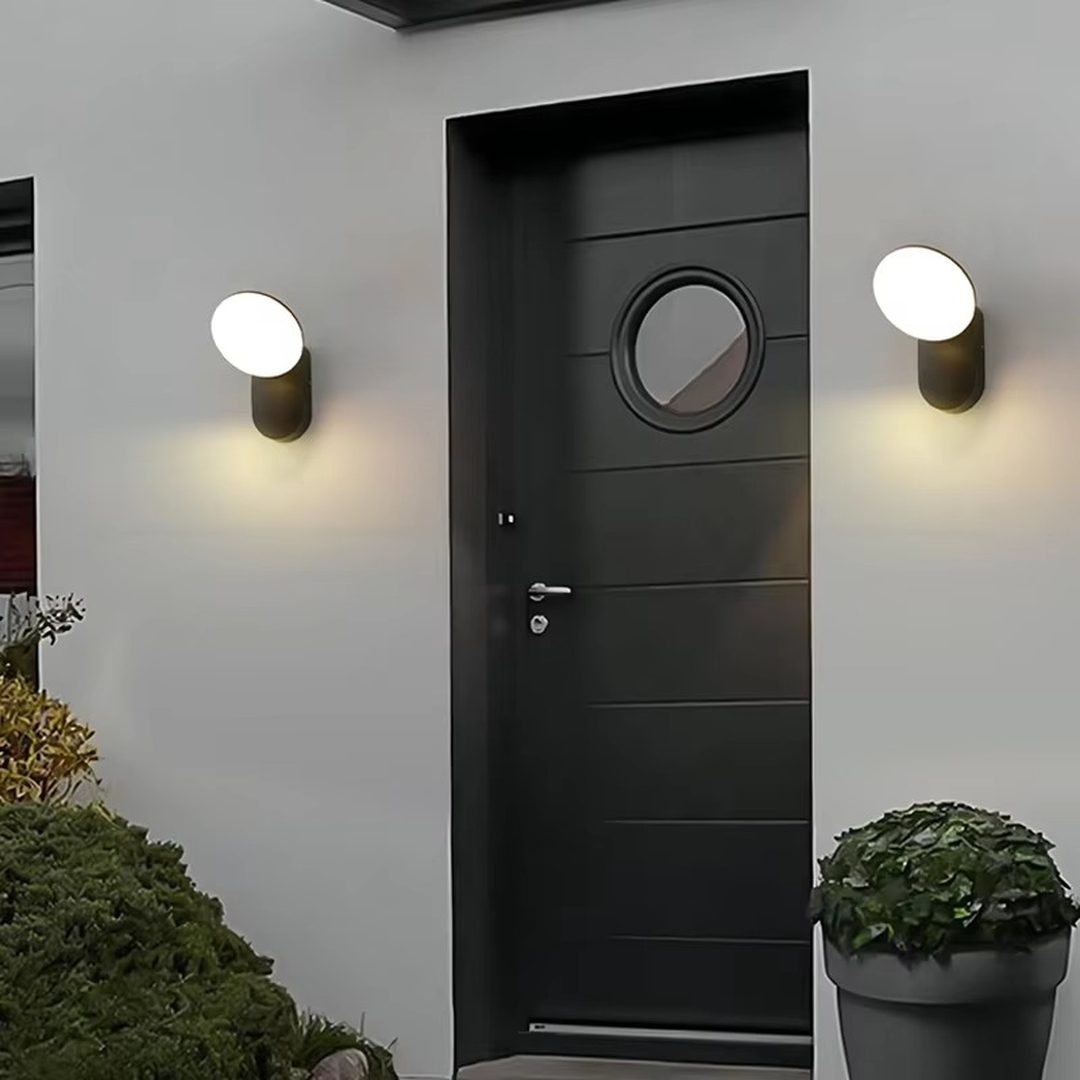 Zewnętrzna Lampa Ścienna LED Z Czujnikiem Ruchu