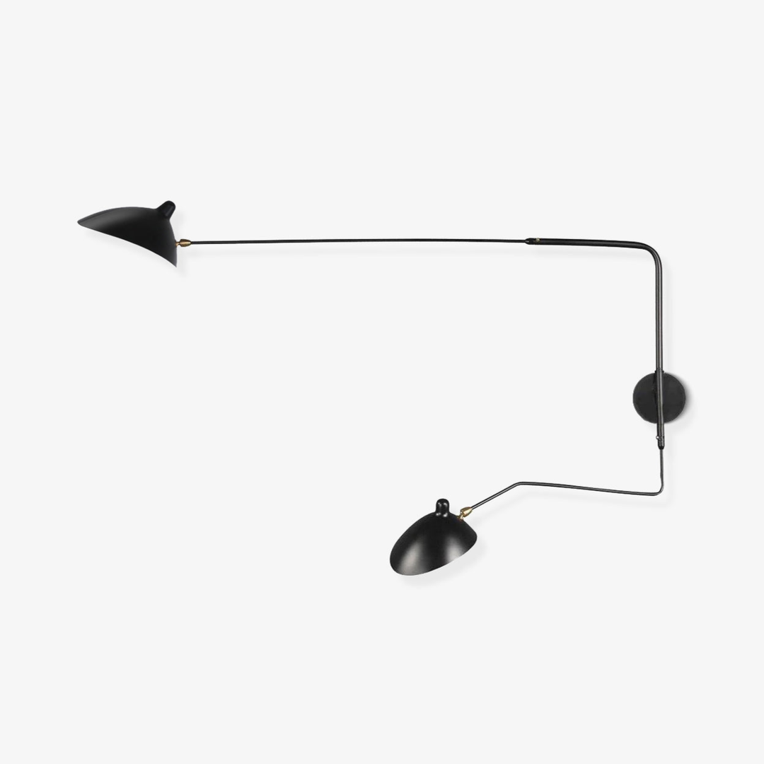 Nowoczesna Regulowana Metalowa Lampa Ścienna