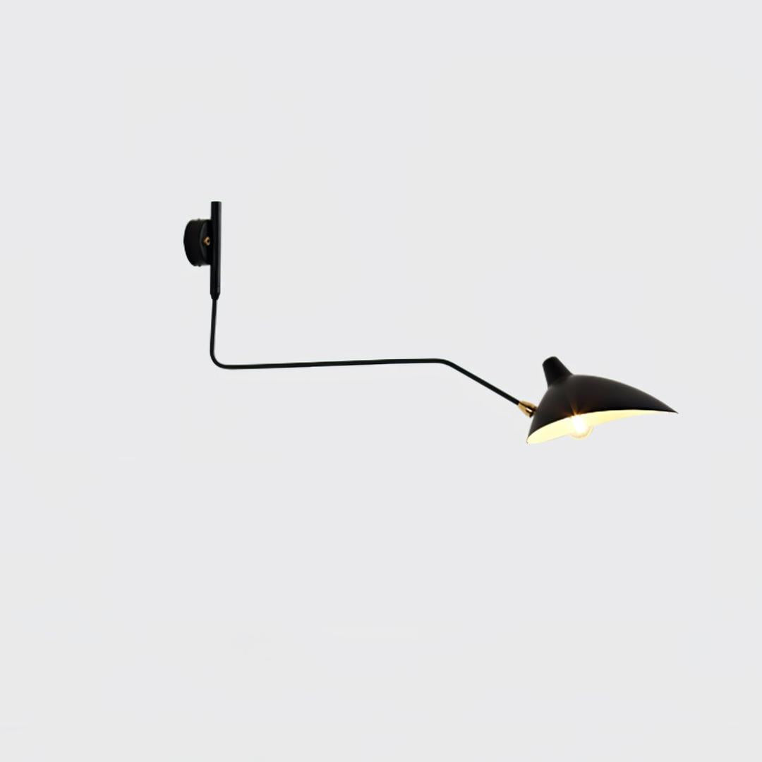Nowoczesna Regulowana Metalowa Lampa Ścienna
