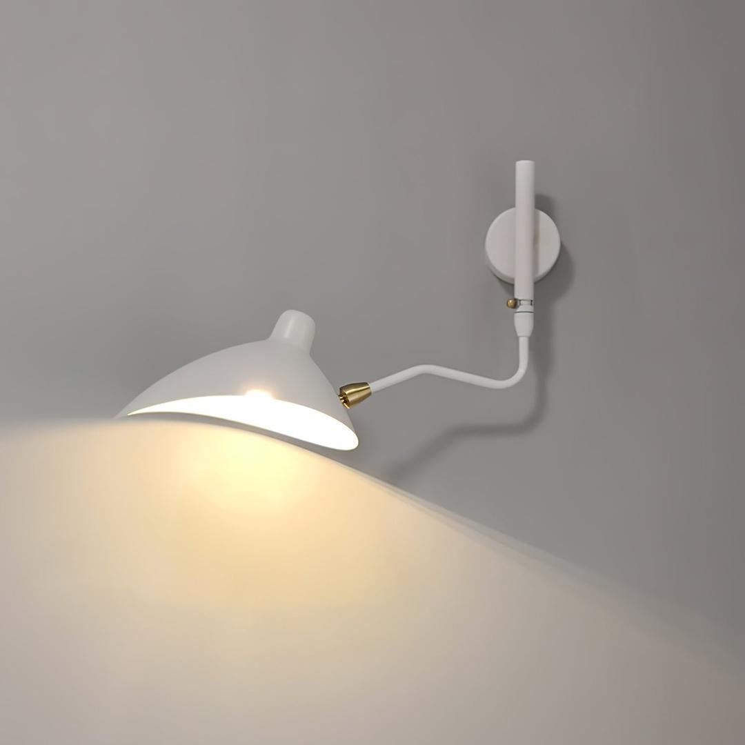 Nowoczesna Regulowana Metalowa Lampa Ścienna
