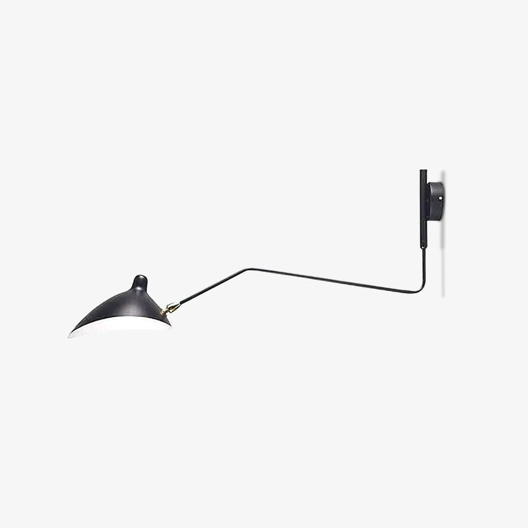Nowoczesna Regulowana Metalowa Lampa Ścienna