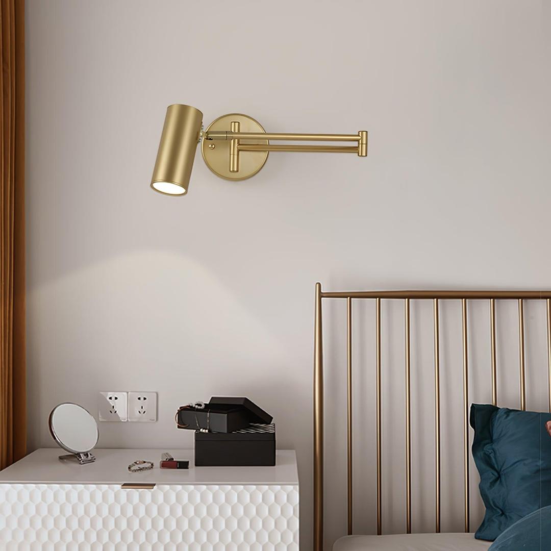 Regulowana Metalowa Lampa Ścienna