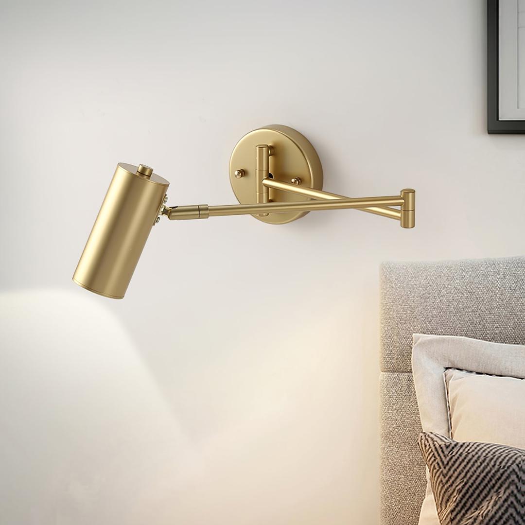 Regulowana Metalowa Lampa Ścienna