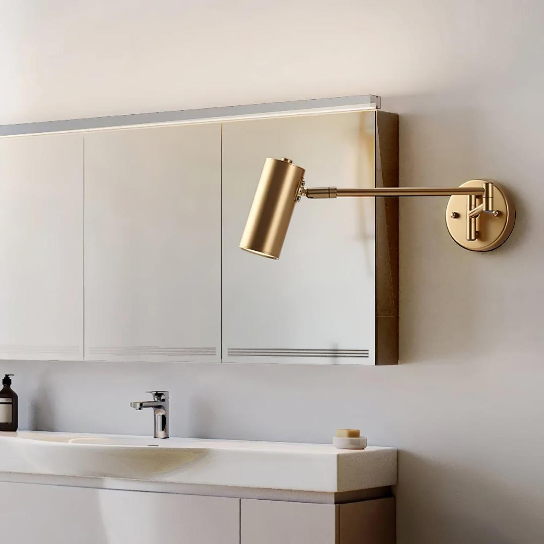 Regulowana Metalowa Lampa Ścienna