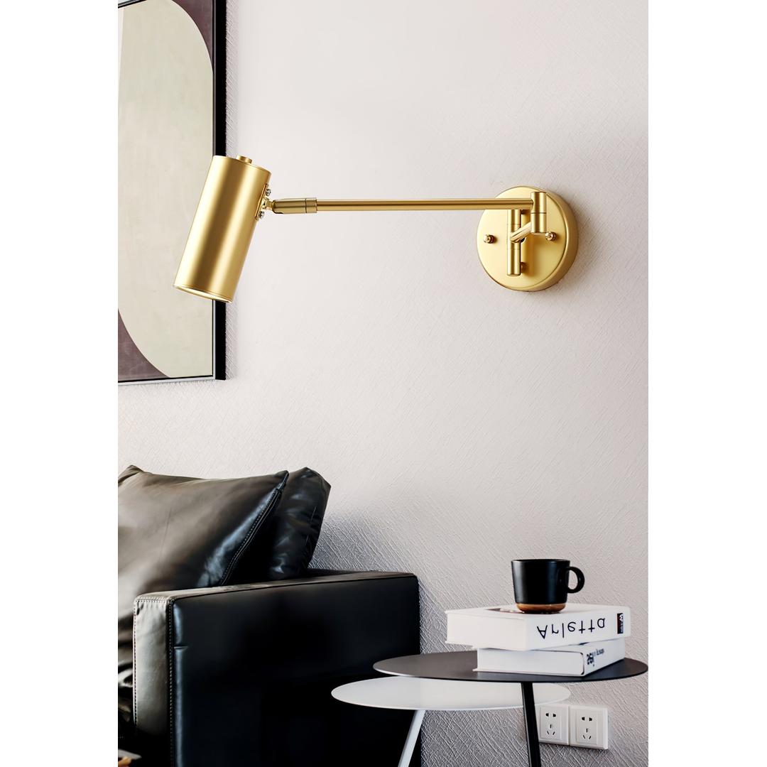 Regulowana Metalowa Lampa Ścienna