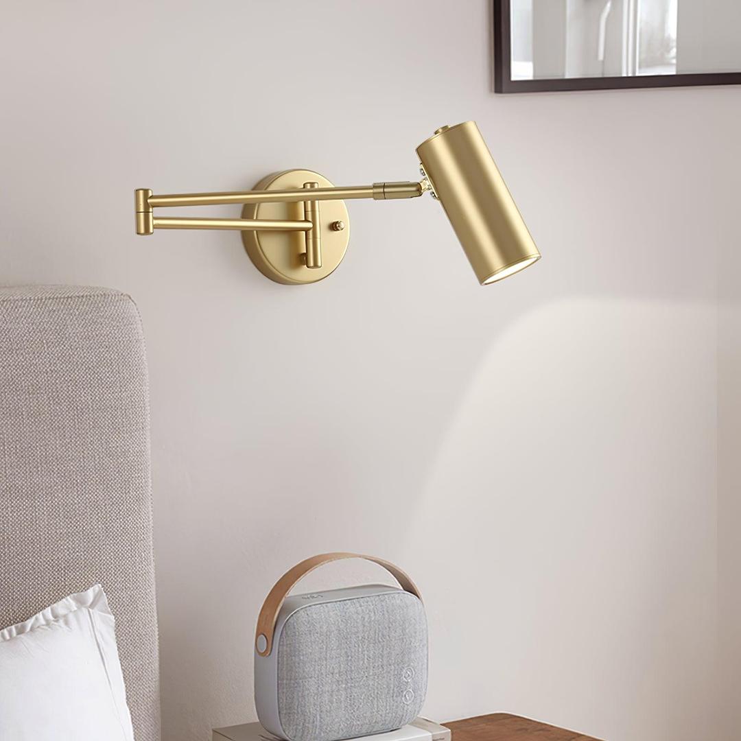 Regulowana Metalowa Lampa Ścienna