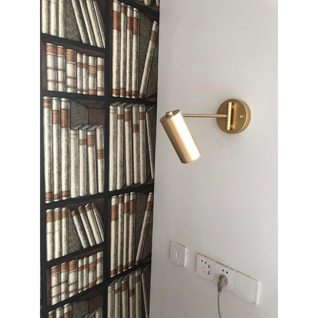Regulowana Metalowa Lampa Ścienna