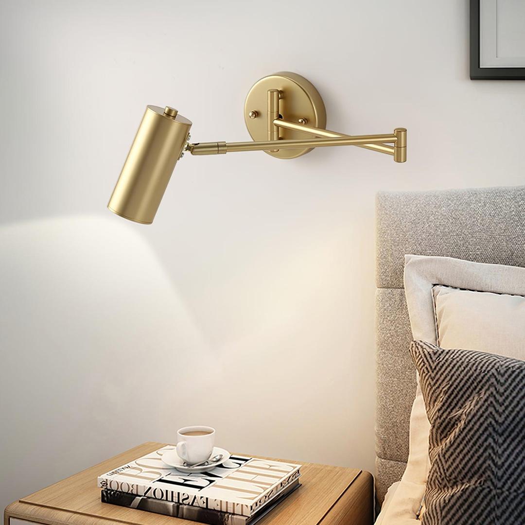 Regulowana Metalowa Lampa Ścienna