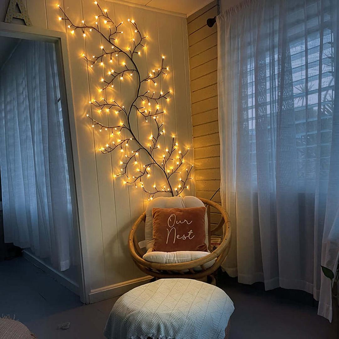 Ścienna Lampa LED W Kształcie Gałęzi