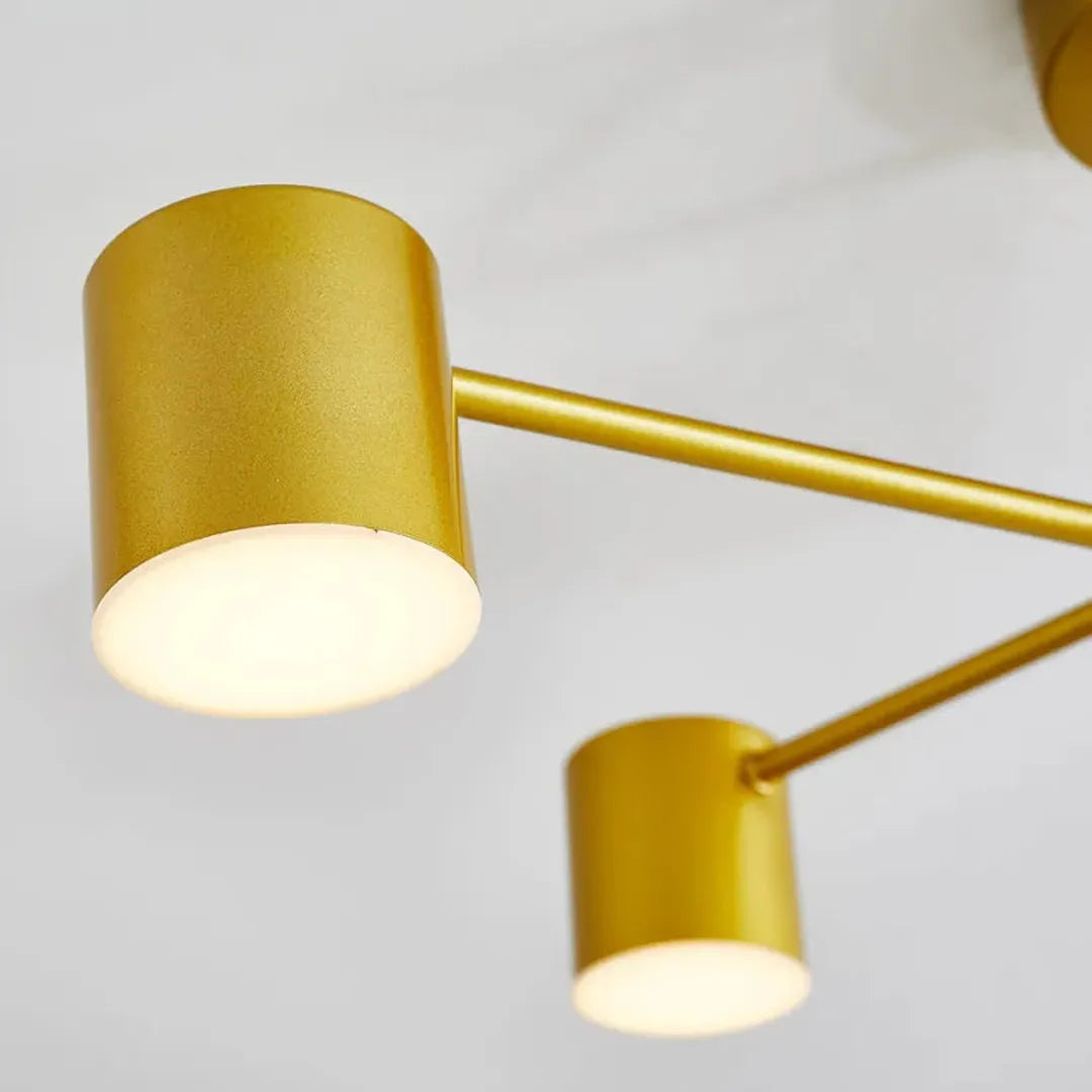 Sufitowa Lampa Z Regulacją Koloru I Sześcioma Punktami Światła