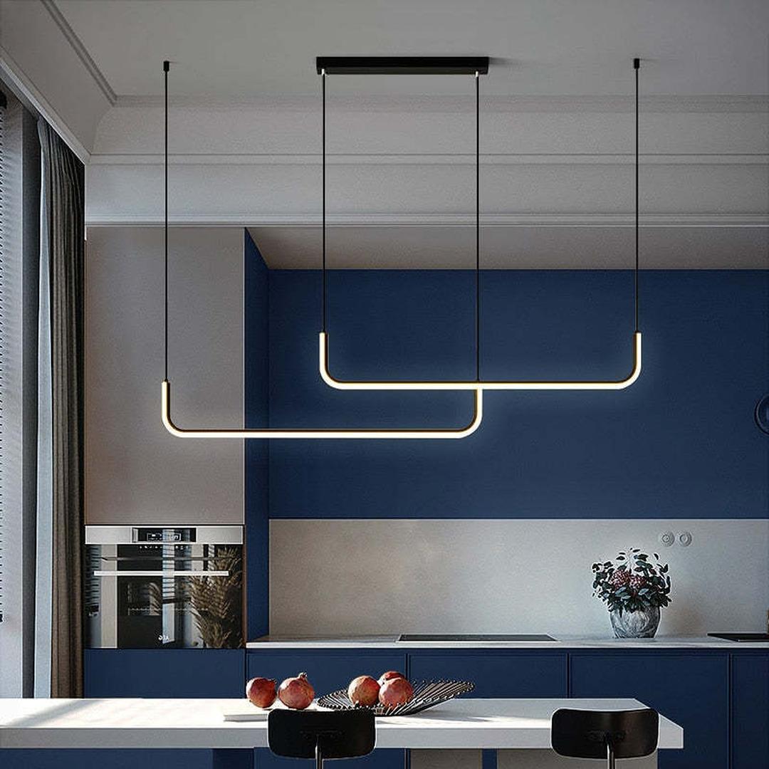 Minimalistyczna Liniowa Lampa Wisząca LED