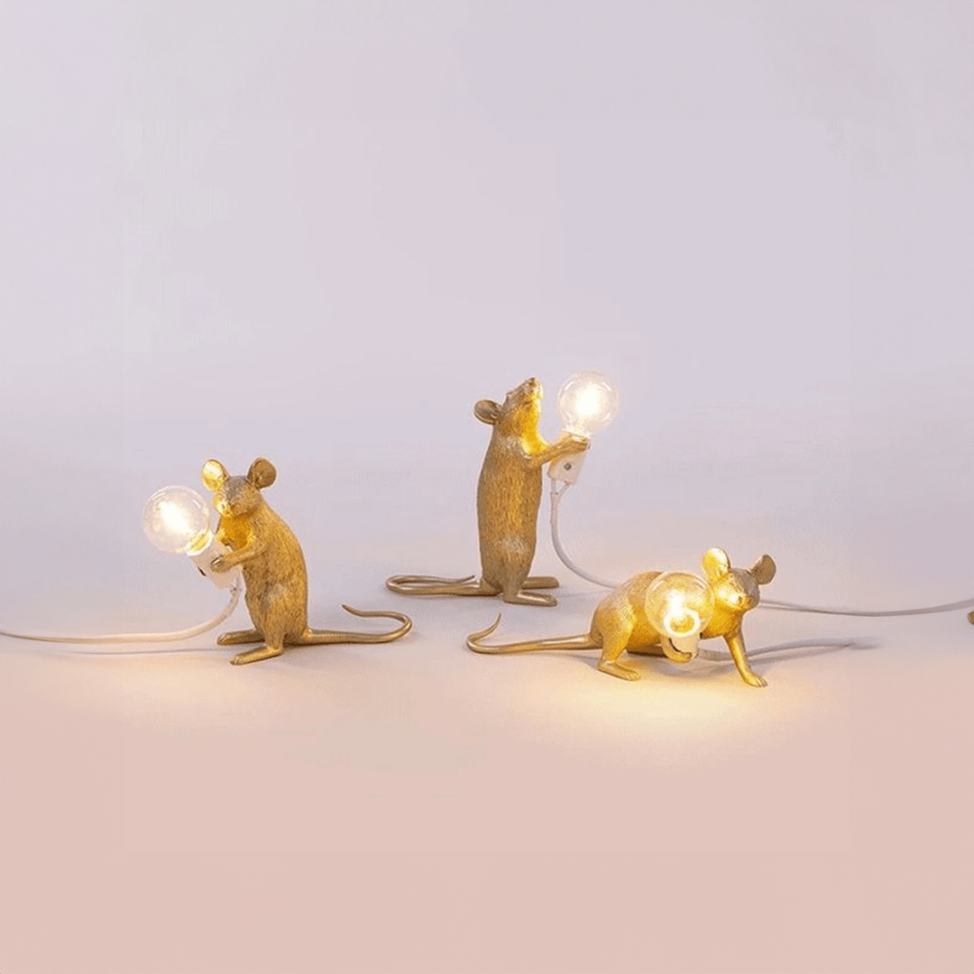 Lampa Stołowa LED W Kształcie Myszy