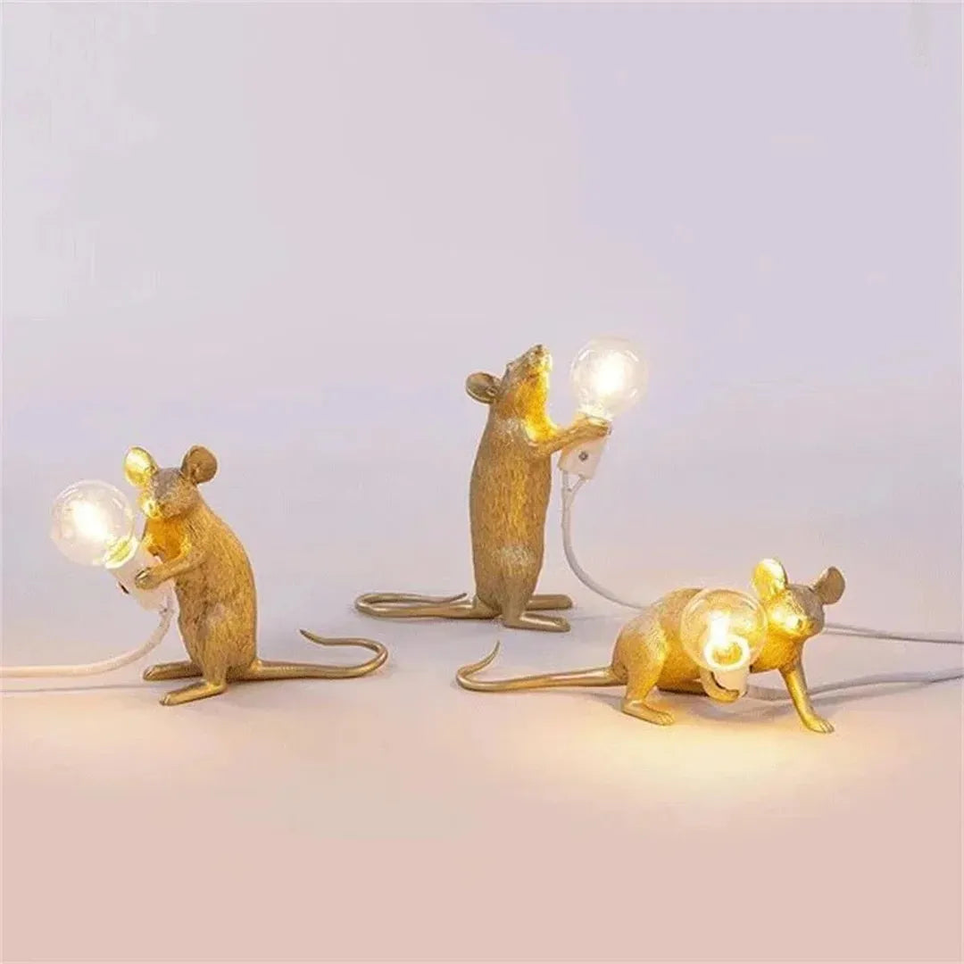 Lampa Stołowa LED W Kształcie Myszy