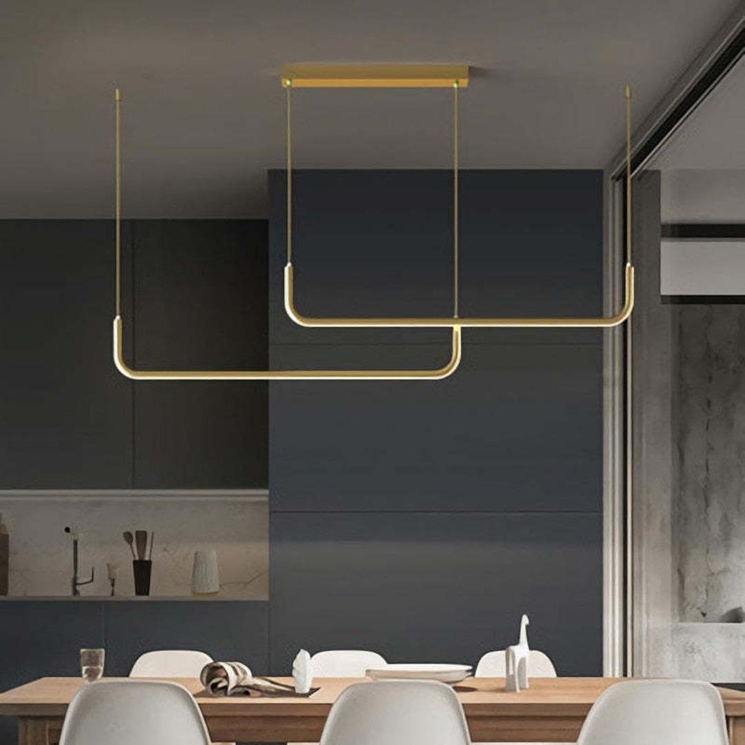 Minimalistyczna Liniowa Lampa Wisząca LED