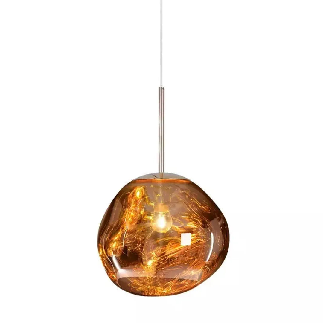 Nowoczesna Szklana Lampa Wisząca E27