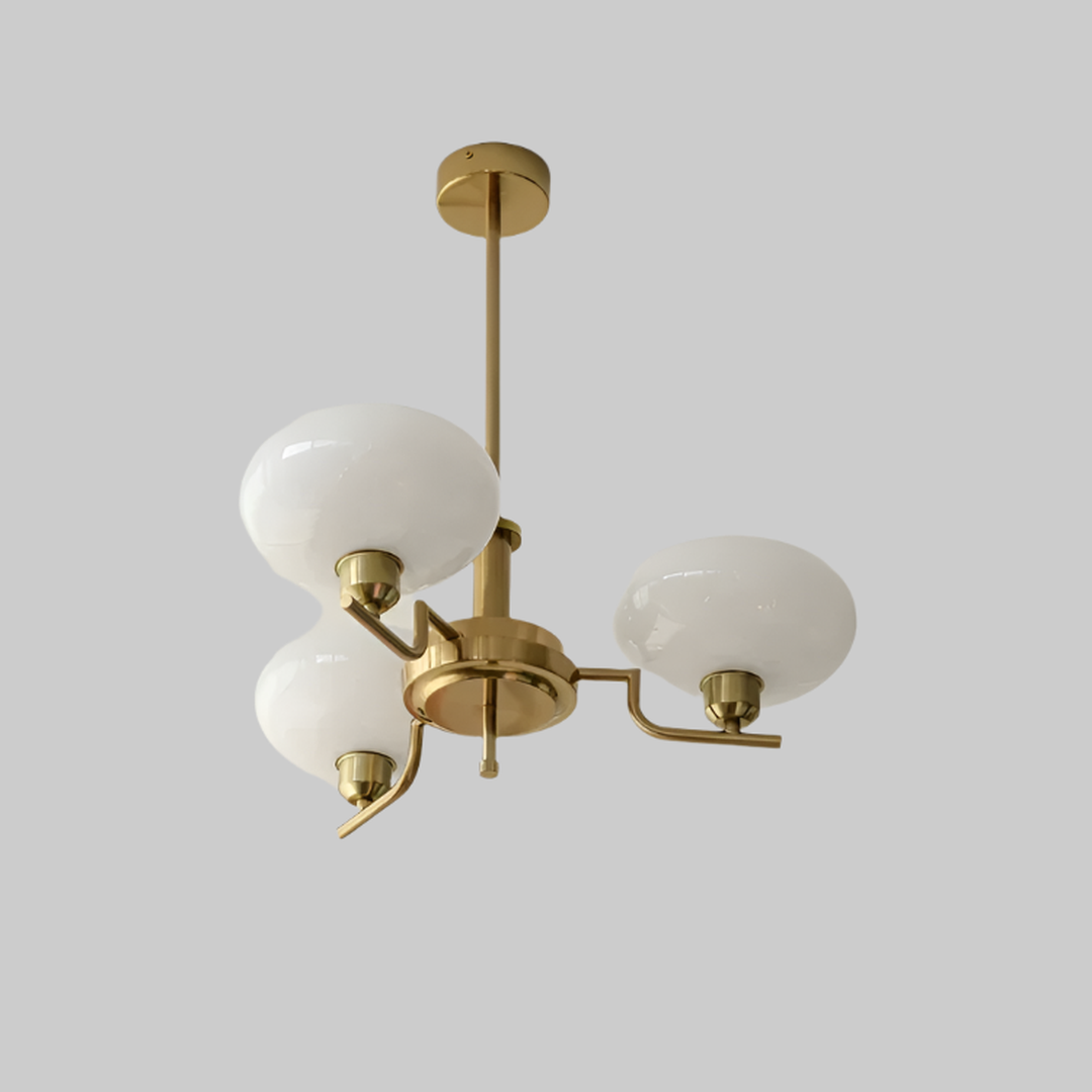 Szklana Lampa Sufitowa Bauhaus