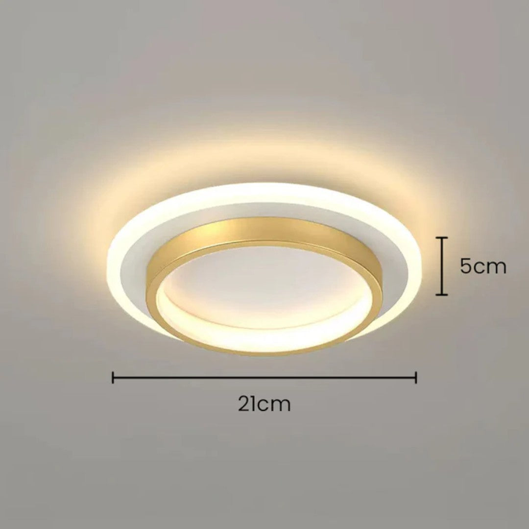 Nowoczesna Okrągła Lampa Sufitowa LED