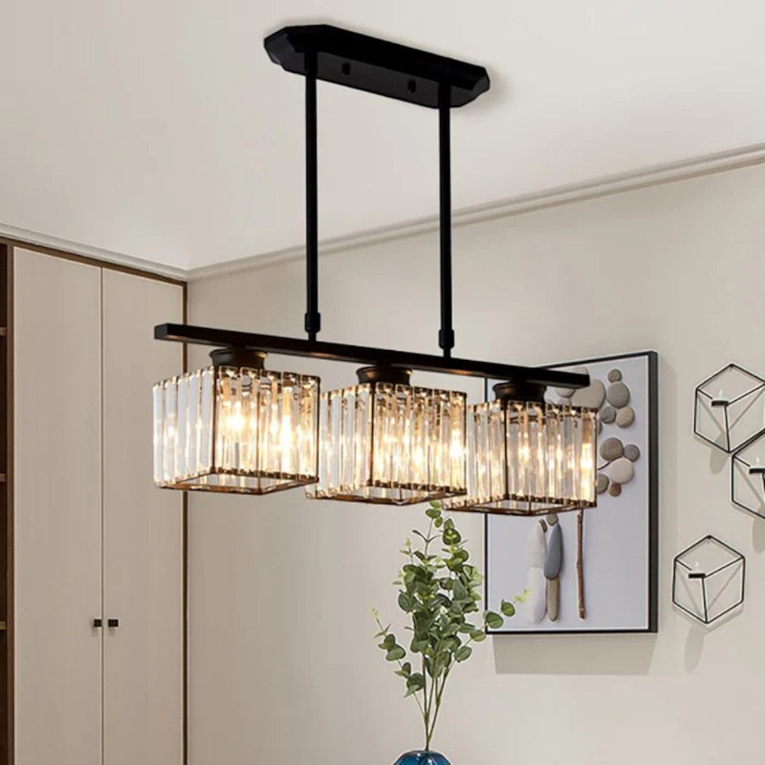 Skandynawska Szklana Lampa Wisząca Do Wnętrz