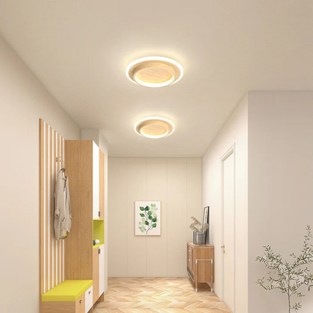 Nowoczesna Okrągła Lampa Sufitowa LED
