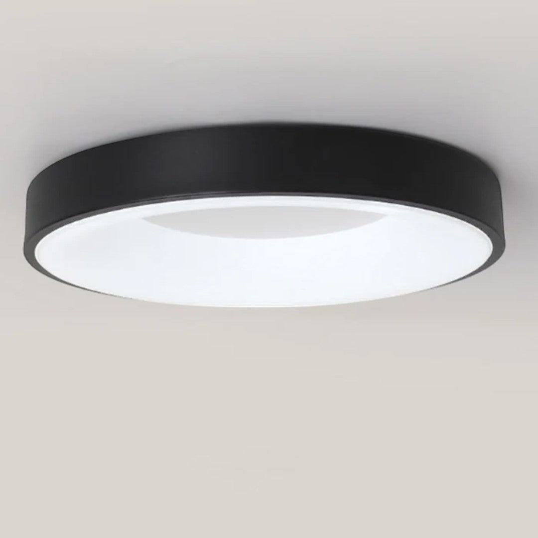 Minimalistyczna Sufitowa Lampa LED Z Kolorowym Wykończeniem