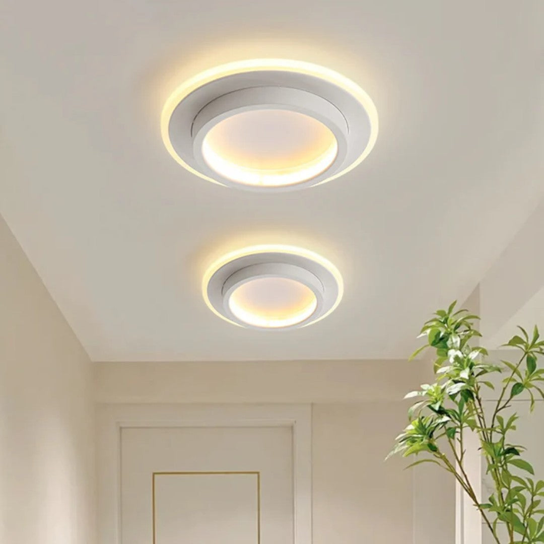 Nowoczesna Okrągła Lampa Sufitowa LED