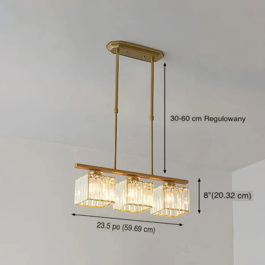 Skandynawska Szklana Lampa Wisząca Do Wnętrz