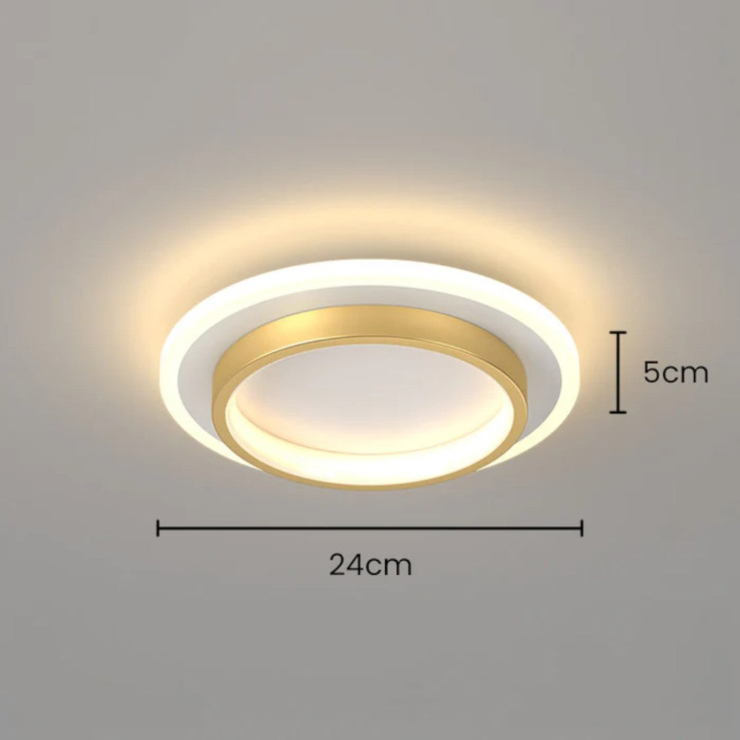 Nowoczesna Okrągła Lampa Sufitowa LED