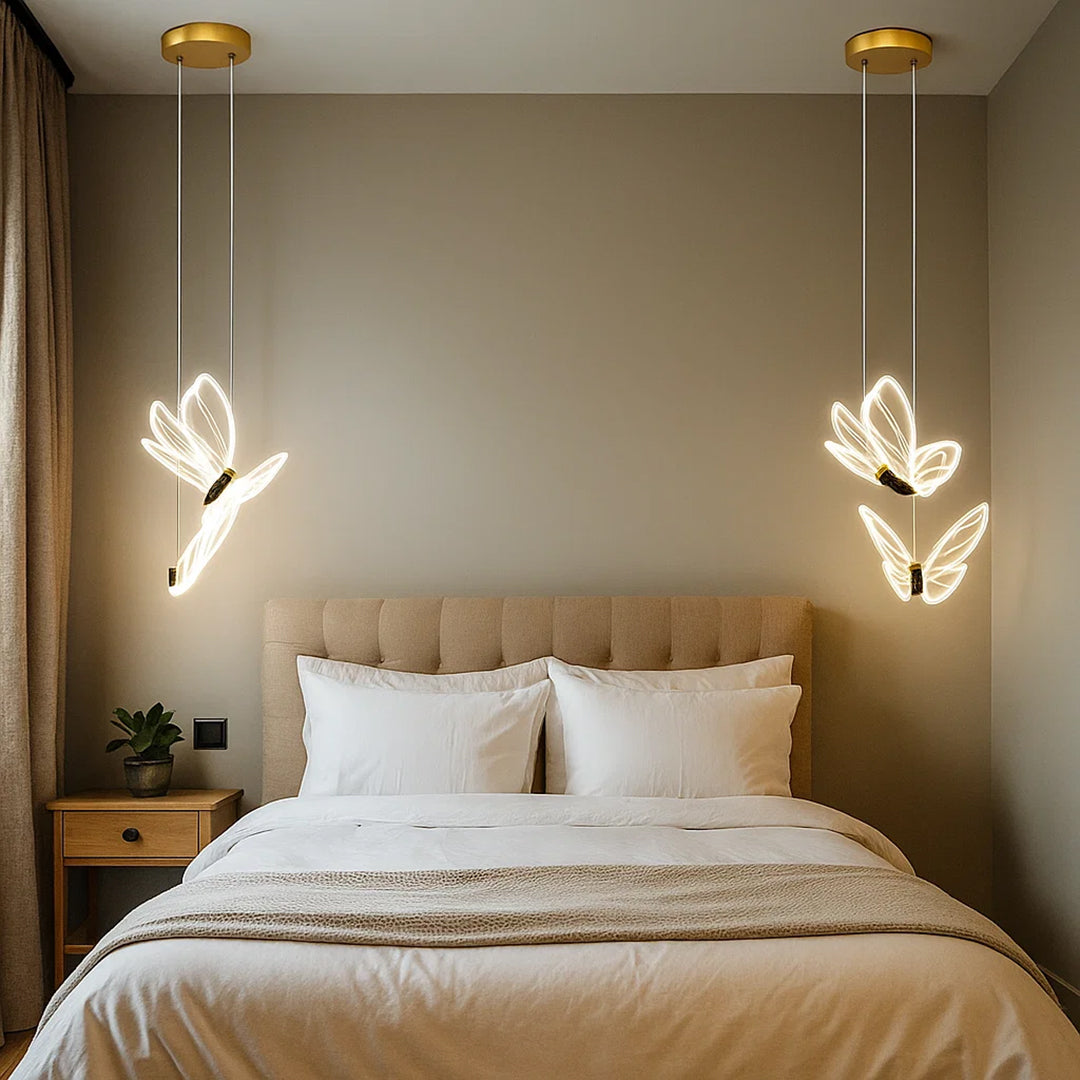 Lampa Wisząca W Kształcie Motyla