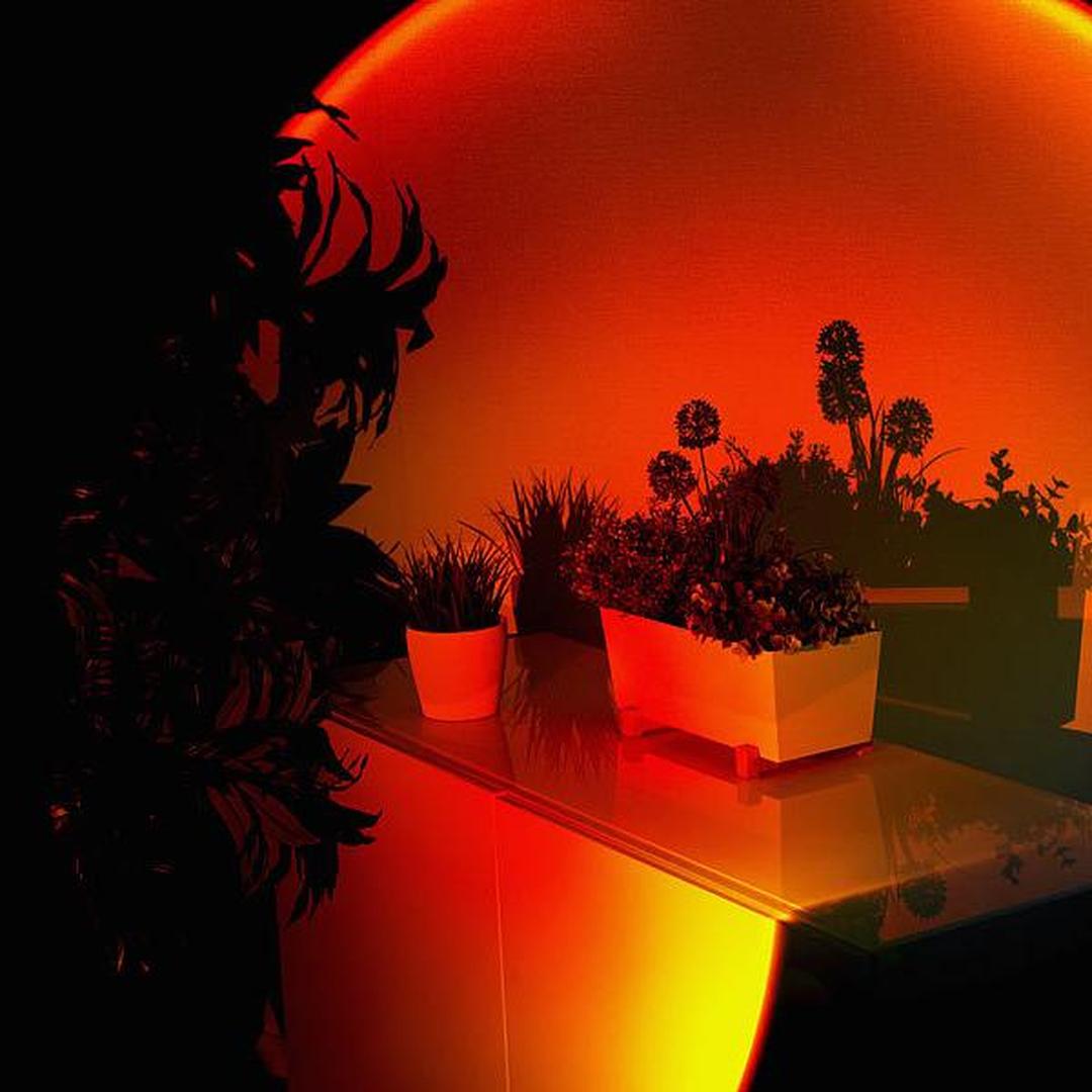 Lampa Podłogowa LED Z Projekcją
